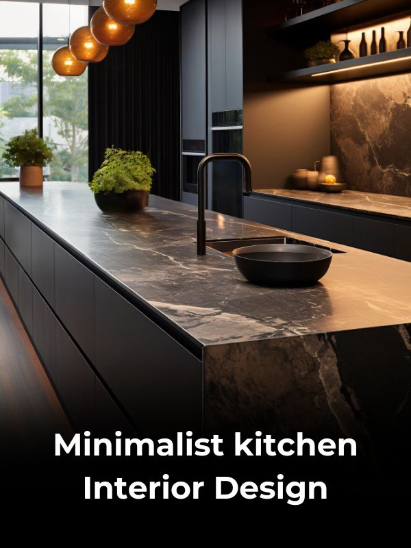 Minimalist kitchen interior design